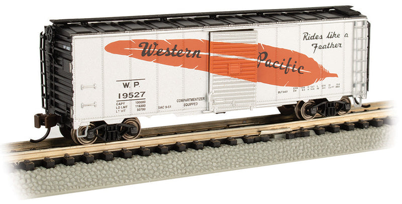 Bachmann 17072 AAR 40' STEEL BOXCAR - WESTERN PACIFIC™