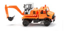 PREORDER Wiking HO 64704 Unimog with Excavator, Orange