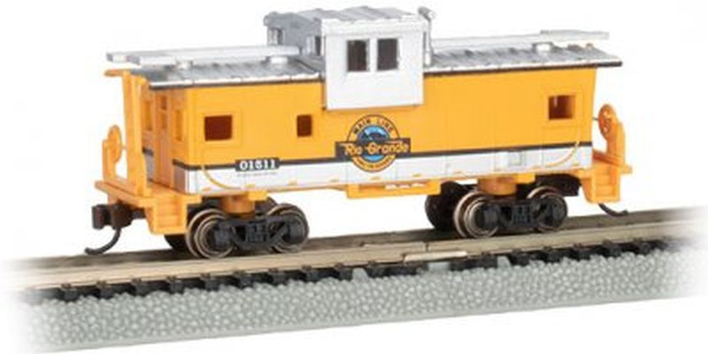 Bachmann N 70763 36' Wide Vision Caboose, Rio Grande