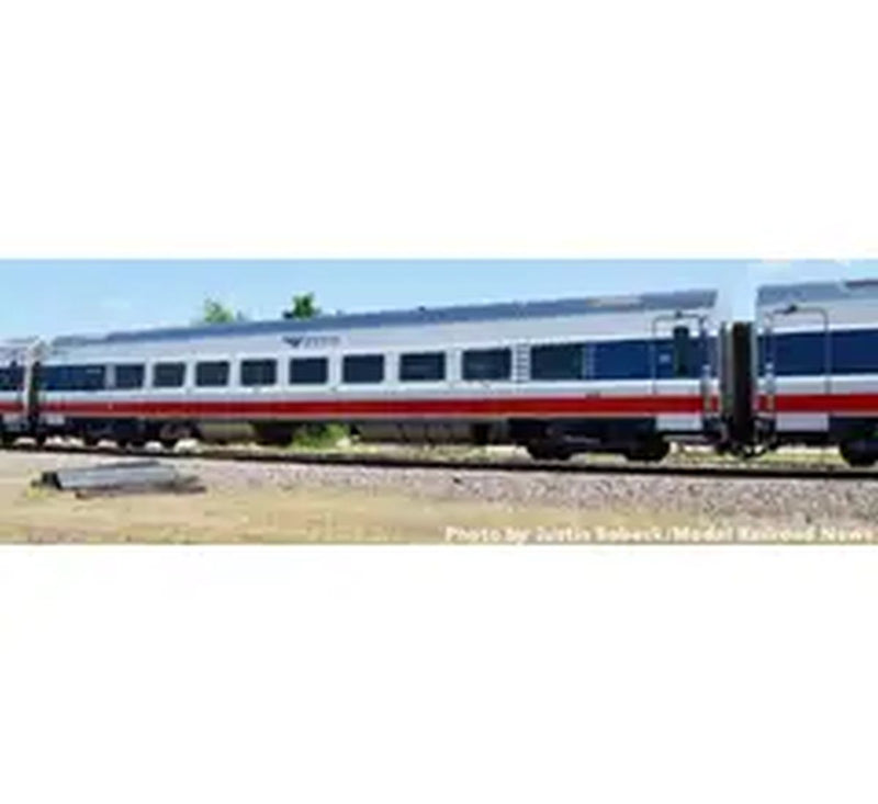 Bachmann HO 74502 Siemens Venture Coach with Lighted Interior, Amtrak Midwest