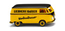 PREORDER Wiking HO 78819 1950-53 Volkswagen T1 Cargo Van, Liebherr Bagger