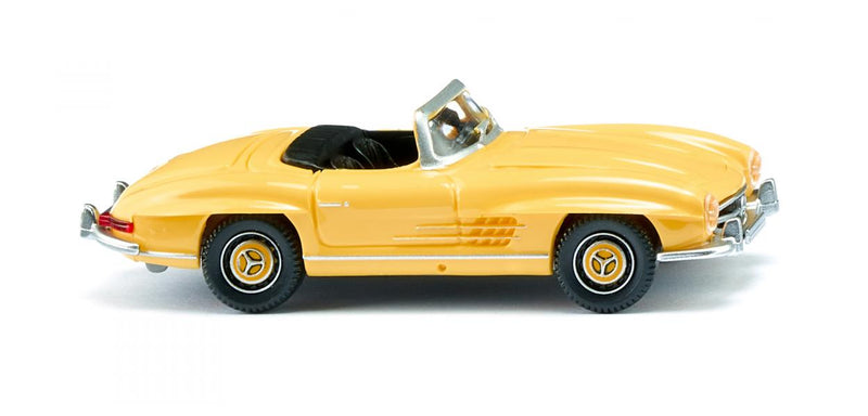 PREORDER Wiking HO 83409 MB 300 SL Roadster, Yellow | 40.79