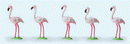 Preiser HO 20372 Flamingos (5)