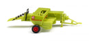 PREORDER Wiking HO 88839 1966-75 Claas Markant Hay Baler Trailer, Green, Red