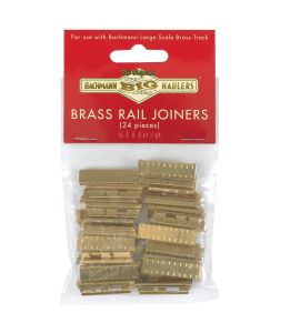 Bachmann G 94657 Code 332 Brass Rail Joiners (24)