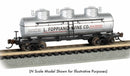 Bachmann HO 17114 40' 3-Dome Tank Car, L. Foppiano Wine Co.