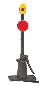 NJ International 4911 Star Type Switch Stand -- Lighted Operating, S Scale