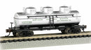 Bachmann N 17153 40' 3-Dome Tank Car, Northern California Wineries