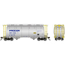 Rapido HO 172004A 3000 Cu. Ft. Aluminum Hopper with Handrail and Wordmark, Procor