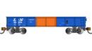 PREORDER Bachmann Trains N 17259 Silver Series 40' Steel Gondola, Louisville & Nashville