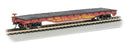 Bachmann Silver Series HO 17303 52' Flat Car, Union Pacific