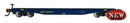 Bachmann N 17352 52' Flat Car, CSX