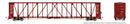 PREORDER Rapido N 562017A NSC 73' Centerbeam Flatcar, Wisconsin Central (2006 Scheme, red)