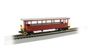 Bachmann Silver Series HO 17433 Open Sided Excursion Car, Cumbres and Toltec