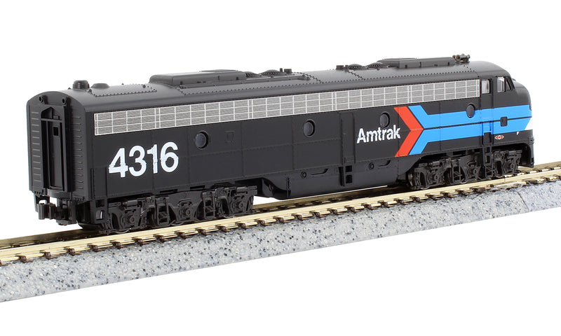 Kato 176-1971 EMD E8A w/Single Headlight & Passenger Pilot - Standard DC -- Amtrak