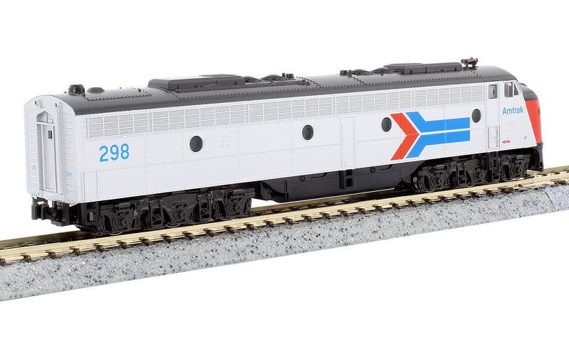 PREORDER Kato 1765346DCC EMD E8A w/Single Headlight & Passenger Pilot - DCC -- Amtrak