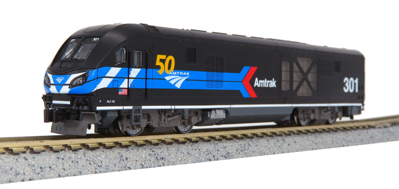 Kato 1766050DCC Siemens ALC-42 Charger - Digitrax DCC -- Amtrak