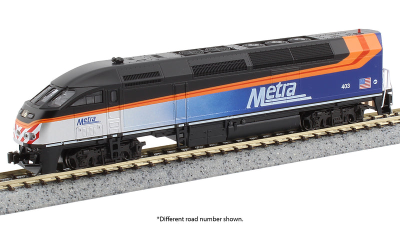 PREORDER Kato N 1766124S MP36PH Diesel Locomotive, Chicago Metra