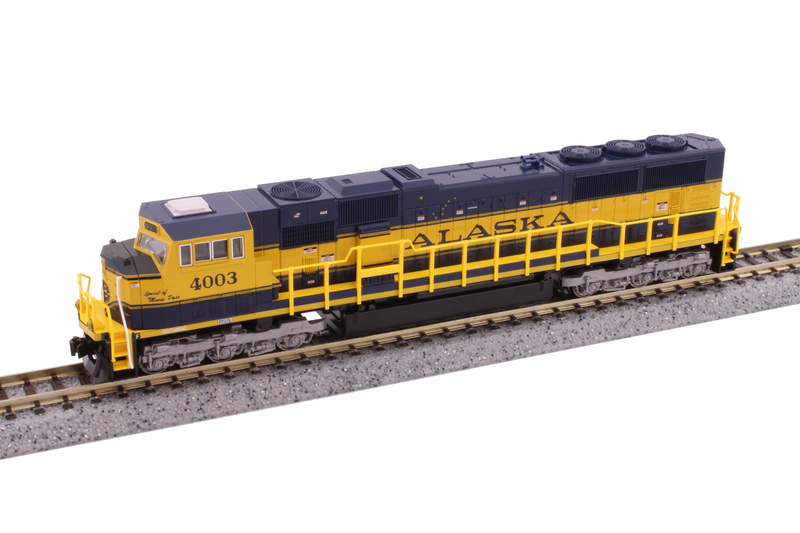 Kato 176-6410-DCC N SD70MAC Alaska Railroad