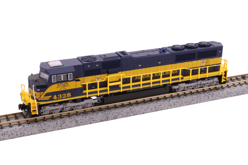 Kato 176-6412 N SD70MAC Alaska Railroad (100 Year Anniversary Paint Scheme)