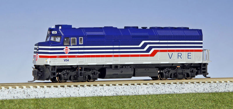 Kato N 1769002-DCC F40PH Diesel, Virginia Railway Express