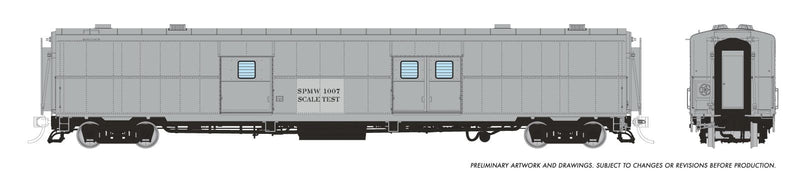 PREORDER Rapido HO 176016 Pacific Car & Foundry Economy Baggage Car, Southern Pacific Scale Test Car
