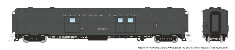 PREORDER Rapido HO 176019 Pacific Car & Foundry Economy Baggage Car, Southern Pacific Lease