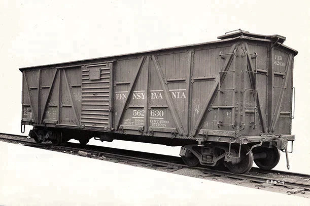 Rapido 177006A HO Class X23 Wood Boxcar - Ready to Run -- Pennsylvania Railroad