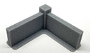 PREORDER Phoenix Precision Models S PPM-32502 90 Degree Wall Corner, 3D Printed Kit, Scale 11' Long, 7' Tall, Unpainted | 32.94