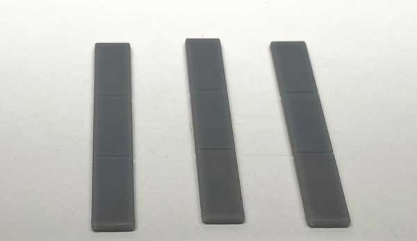 PREORDER Phoenix Precision Models S PPM-32504 Flat Capstones for Straight Walls, 3D Printed Kit, Unpainted, (10) | 24.23