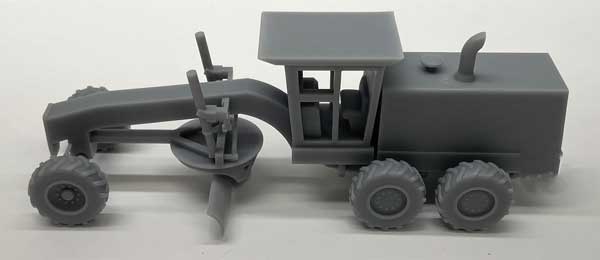 PREORDER Phoenix Precision Models S PPM-32020 Road Grader, 3D Printed Kit Unpainted | 50.11