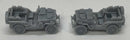 Phoenix Precision Models HO 31124 WWII Willys Jeep with Gerry Cans, 3-D Printed Kit, Unpainted (2)