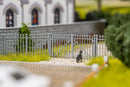 PREORDER Faller HO 180004 Wrought Iron Fence, 7-7/8" x 3/4" | 10.83