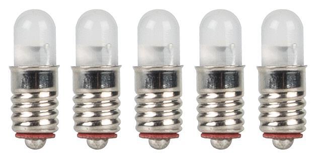 PREORDER Faller 180228 LED Lights with Screw-In Base, Warm White (5-Pack) | 12.49