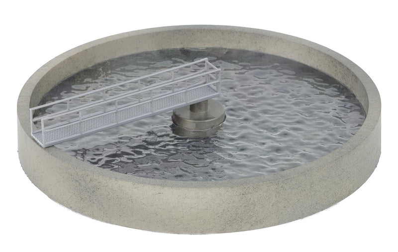 PREORDER Faller HO 180326 Circular Clarifier for Water Filtration Kit, 5-5/8" Diameter x 1-1/4" | 38.33