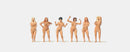 Merten HO 212526 Nude Women Sunbathers, Set 1 (6)