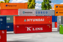 Faller HO 182055 40' Container Hyundai & K-Line (2-Pack) | 28.33