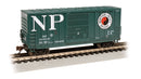 Bachmann 18256 40' Hi-Cube Outside-Braced Boxcar - Ready to Run - Northern Pacific