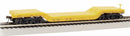 Bachmann Silver Series HO 18343 52' Center-Depressed Flat Car, Frisco