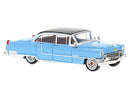 PREORDER Brekina HO 18351 1955 Cadillac Fleetwood, Assembled, Blue, Black