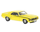 PREORDER Brekina HO 18377 1969 Chevrolet Camaro, Assembled, Yellow, Black