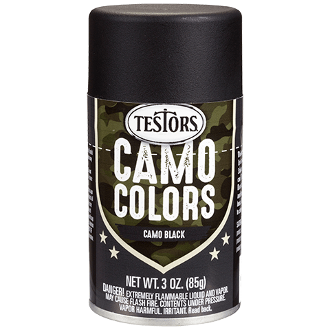 Rust-oleum 342304 Testors Enamel Spray, Black Camo (3oz)