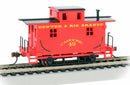 Bachmann Silver Series HO 18407 Bobber Caboose, Denver and Rio Grande