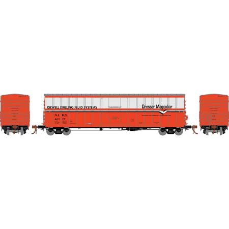 Athearn HO 18436 50' NACC Box Car, Dresser Magcobar