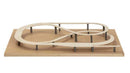 Noch N 53700 Martinstadt Layout Kit for European Sectional Track Wood Subroadbed with Risers Only