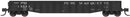 Bluford Shops N 52161 52'6" 15-Panel Mill Gondola, Lightly Dented Sides, Pere Marquette