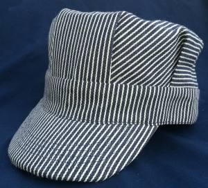 Brooklyn Peddler Hats & Whistles 200 Blue Engineer Strap Hat Adult