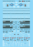 Microscale HO 87-1478 Freight Cars Decal Set, Department of Defense