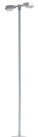 Busch HO 4200 Modern AEG 2-Head Street Lamp, 3-1/4" 8.2cm Tall, 14-16V