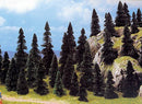 Busch 6497 Pine Tree Assortment, 2-3/8 to 4-11/32" 6 to 11cm (50)